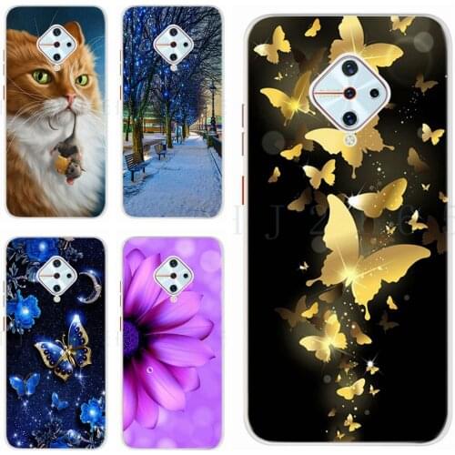 Soft TPU Case For Vivo S1 Pro Case S1Pro 1920 Cute Silicone Phone Cases For Vivo V17 V 17 Russian V1945A V1945T Back Cover Funda