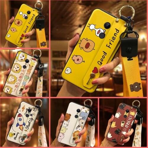 Original Wrist Strap Phone Case For Xiaomi Redmi 5 Plus Back Cover Dirt-resistant Anti-dust