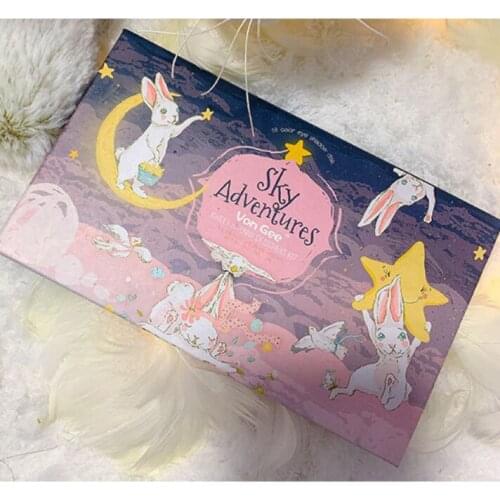 18-color Eyeshadow Palette Pearl Matte Jade Rabbit Eye Shadow Tray Eye Make Up Pigment Disc Cosmetics Lasting Makeup Palettes