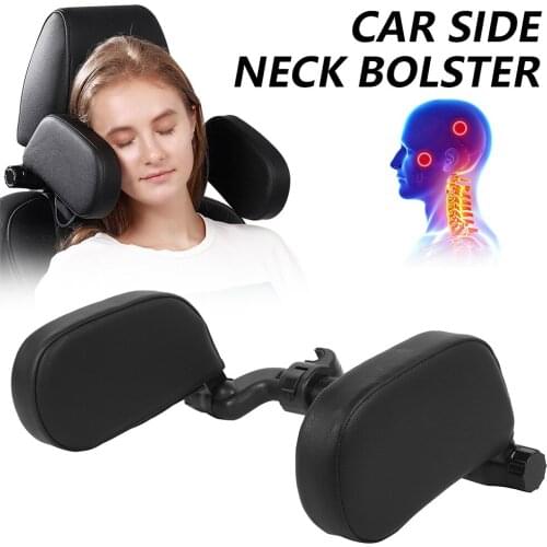 Car Seat Headrest Pillow Neck Support Pillow For Car Sleep Side Head Support High Elastic Nylon Telescopic Support Side Kids