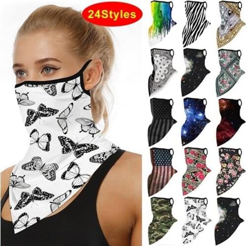 Outdoor Face Cover Fashion Outdoor Mask Scarves Multi Functional Seamless Hairband Head Scarf Bandana Neck Cover