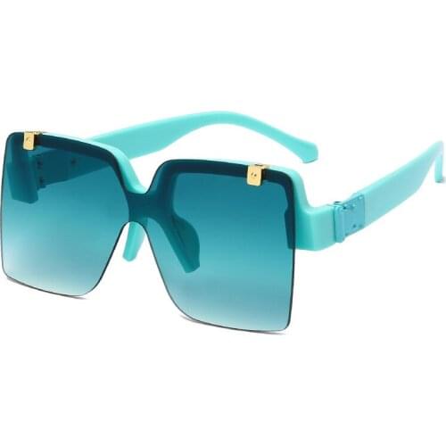 2021 Fashion Square Sunglasses Ladies Retro Gradient Lens Sun Glasses Women Brand Designer Colorful Eyewear Male Gafas UV400