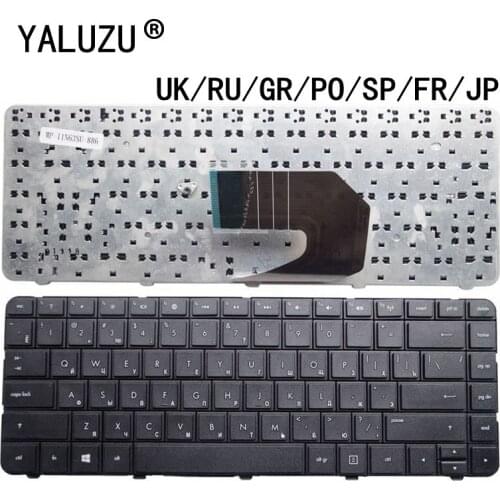 UK/RU/GR/PO/SP/FR/JP Laptop Keyboard FOR HP compaq CQ43 CQ43-100 CQ430 CQ435 CQ436 CQ45 CQ57 CQ58 SG-46740-XAA 646125-161