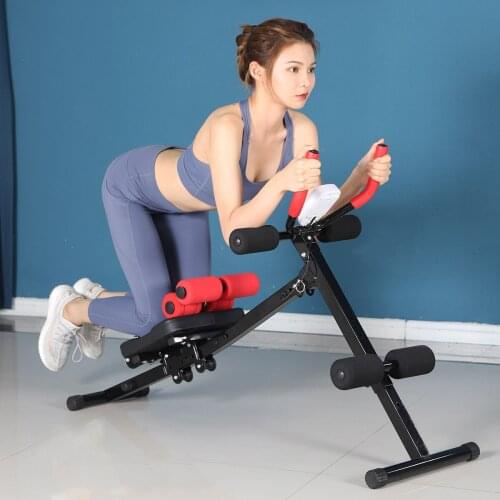 Abdominal Muscle Training Device Multifunctional Supine Plank Waist Support Lazy Person Abdomen Curling Fitness Equipment
