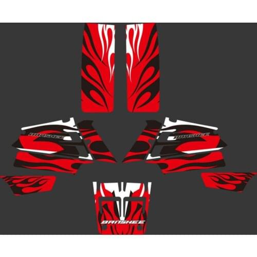 0038 Fire New Style DECALS STICKERS GraphicsKits for Yamaha BANSHEE 350 ATV Banshee350