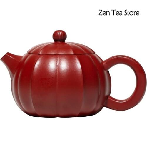 180ml Yixing Raw Ore DaHongPao Xishi Tea Pot Zisha Teapots Health Beauty Kettles TeaPot Purple Clay Tea Kettle Filter Tea Set