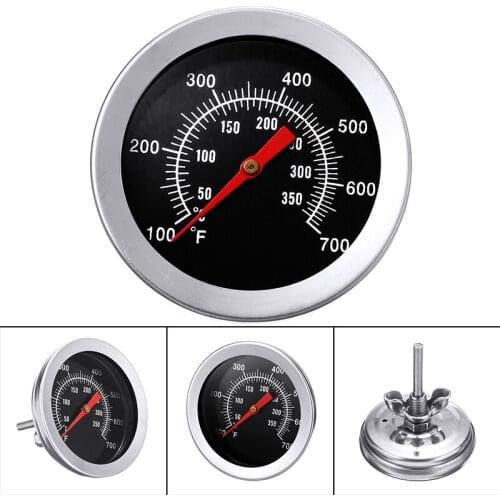 350 Degrees Celsius Thermometer BBQ Smoke Grill Oven Temperature Gauge Outdoor Tools Accessories