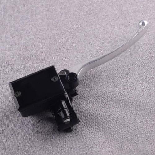 Aluminum Alloy 14mm Motorcycle Front Right Hydraulic Brake Master Cylinder Control Lever for 7/8 inches (22mm) Handlebars