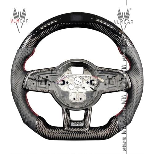 Private custom carbon fiber steering wheel for vw golf mk7/7.5 gti/r