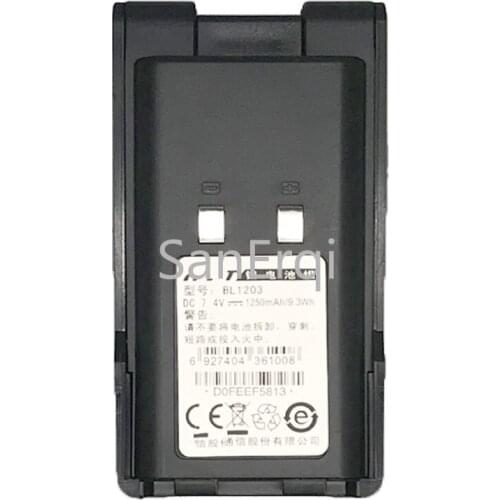 BL1203 li-on 7.4V 1250mAH Battery for Hytera HYT Radio TC-600 Walkie Talkie Battery