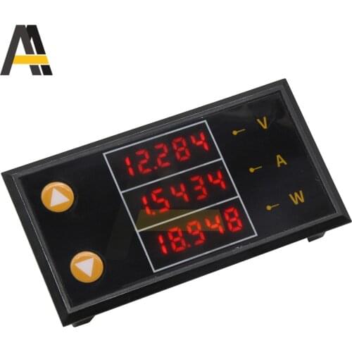 DC 0-200V 10A 2000W Digital Voltage Meters Indicator Power Energy Voltmeter 5 Digits Ammeter Current Wattmeter Tester Detector
