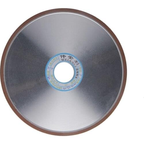 1pc Diamond Grinding Wheel 150/180/240/320 Grain Flat Grinding Wheels 200mm Milling Cutter Rotary Mill Abrasive Tools
