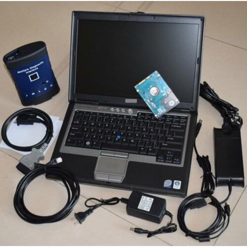Multi-language G M MDI Car Repair Auto Diagnostic Tool Tech2Win GDS Software Installed Laptop D630 with HDD Use Directly
