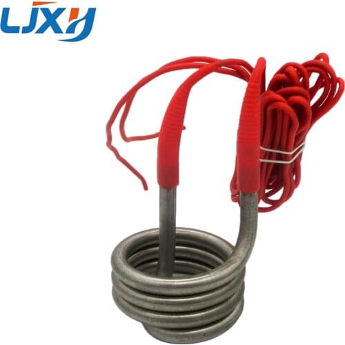 LJXH Heater for Water Distiller,2500W/3000W/4500W Heating Element for Water,220V/380V Spring Coil Heat Tube for Bucket