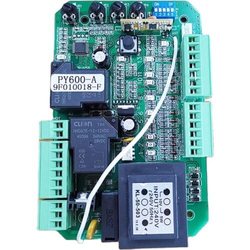 Sliding Gate Opener AC Motor Control Unit PCB Controller Circuit Board Electronic Card for (PY600ac SL600 SL1500 PY800 Model)