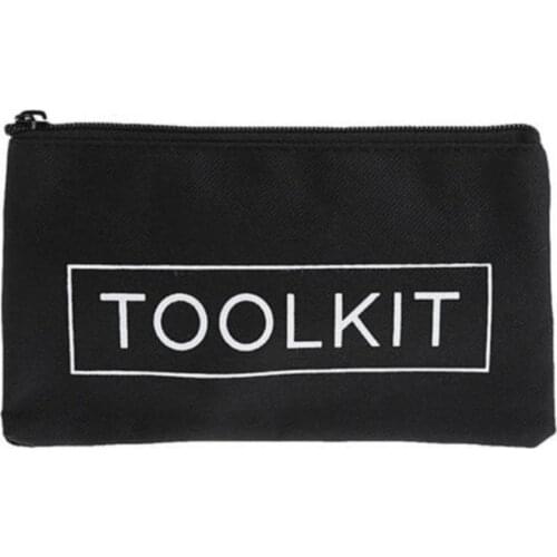 Portable Tool Bag Wrench/Screwdriver Pouch Durable Waterproof Oxford Cloth Repair Tools Zipper Bag Storage Pouch