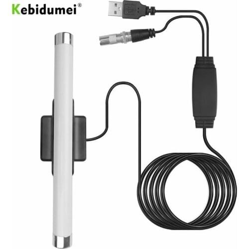 400mile Receiver Aerial Digital Antenna TV indoor Amplifier Signal Booster 36dB HDTV Antenna Satellite Signal