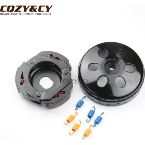 Performance clutch bell & clutch for MUZ / MZ Moskito R 125cc GY6 152QMI 157QMJ Scooter 4-stroke