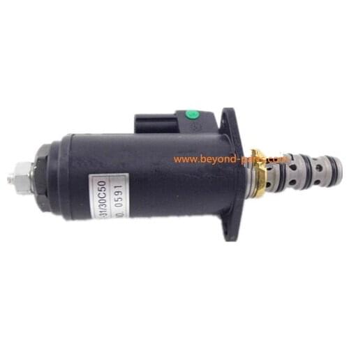SK210-6E Excavator Unloading Solenoid Valve YB35V00005F1 SKY5P-17-A KDRDE5K-31!30C50-107