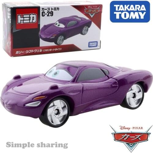 Takara Tomy Disney Pixar Cars Tomica C-29 Holley Shiftwell Standard Type Kids Toys Motor Vehicle Diecast Metal Model