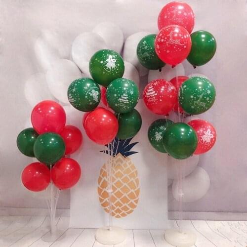 2022 Navidad 7/13/19tube Christmas Balloon Stand Santa Claus Ballons Christmas Ornaments Christmas Decorations for Home Kerst