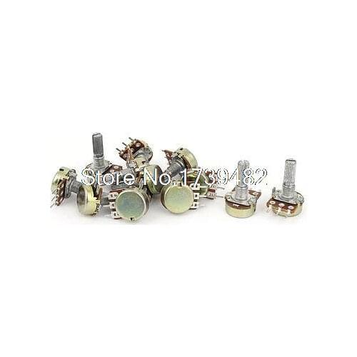 3 Sets 1K 2K 5K 10K OHM Linear Taper Rotary Potentiometer Pot