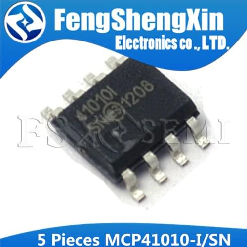 5pcs MCP41010-I/SN SOP8 MCP41010 41010I SOP-8 MCP41010I Digital potentiometer IC
