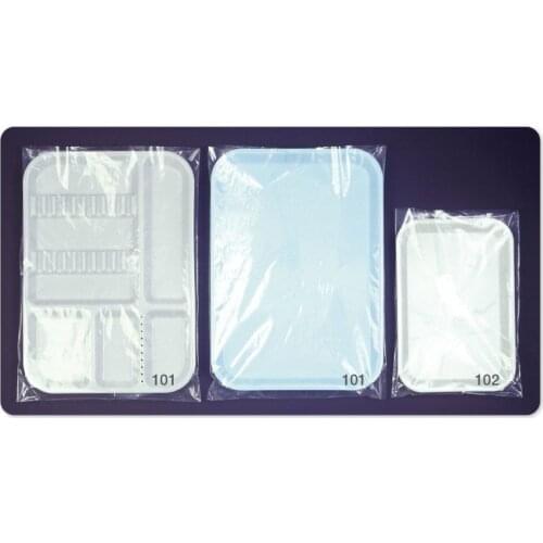 500pcs DENTAL Instrument Tray Standard & mini Sleeves disposable plastic free shipping