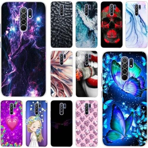 Redmi 9 Case For Xiaomi Redmi 9 Back Cover Redmi9 Fundas Soft Silicone Phone Case For Global Version Xiaomi Redmi 9 Bumper Coque