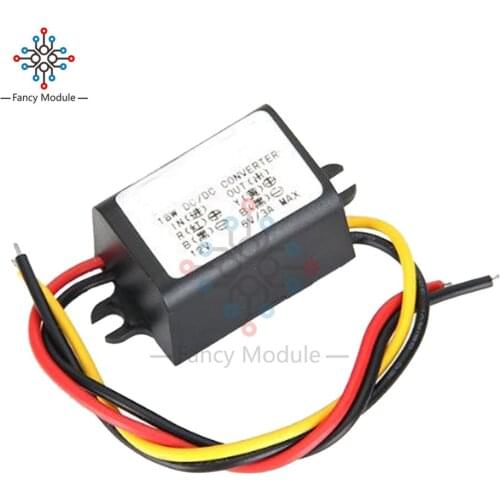 Diymore DC-DC DC 12V to 6V 3A 18W Step Down Non-Isolated Buck Converter Power Supply Module for Car