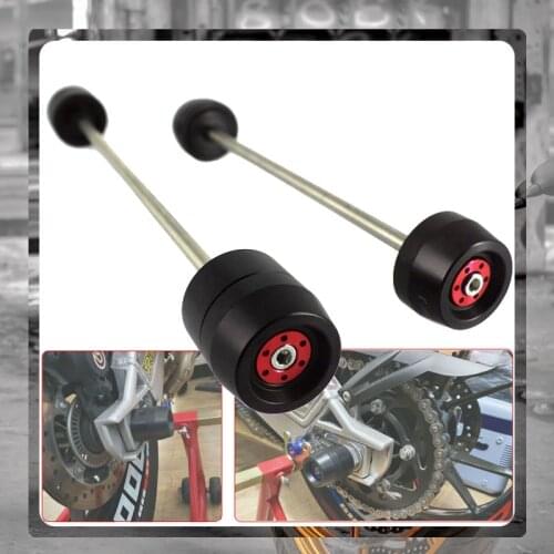 For DUCATI Monster 821 Monster821 Motorcycle Accessories Front & Rear Axle Fork Crash Slider Wheel Protector
