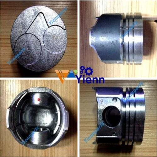 For Kubota V1205 Piston 16224-21113 With Pin And clips KSR250ADX SnowPloughs V1205-B Diesel Engine Repair Parts