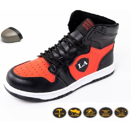 Classic high 1 Designer Mens Boots Steel Toe Cap Work Safety Shoes Low 1 Non-slip Chicago Men Shoes Indestructible Shoes