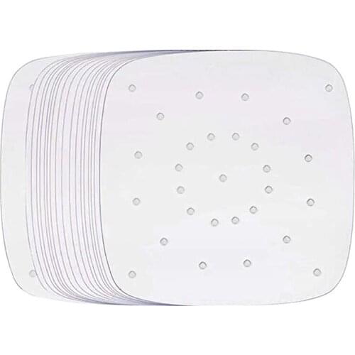 New Air Fryer Parchment Paper Liners(9x9 Inch) 100Pcs Large Compatible for xxL , NuWave Brio, Chefman Air fryer Oven