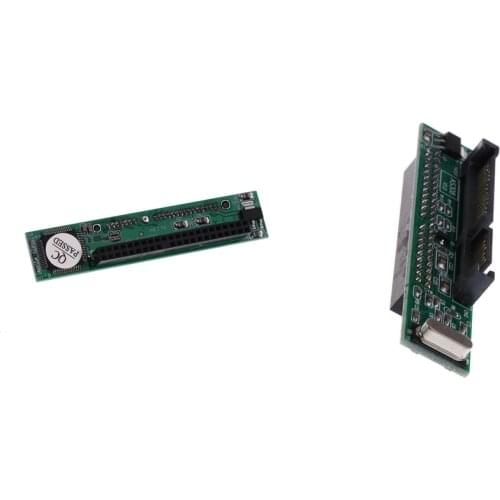 2Pcs 2.5inch IDE HDD Drive Female to 7+15pin Male SATA Adapter for Laptop