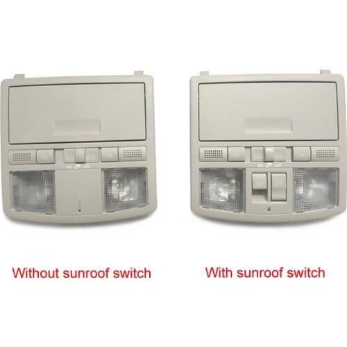 Car Interior Upper Lamp Console for Mazda 6 2007-2012, Reading Light with Sunroof Switch GS4A-69-970D-30