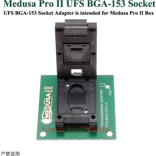 100% Original Medusa Pro II Box UFS BGA-153 Socket