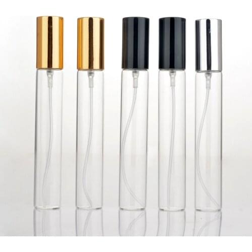 100pcs x 5ml 10ml 15ml Portable Empty Cosmetic Case Travel Spray Bottle Perfume For Gift Sample Bottle Parfum Makeup Containrs