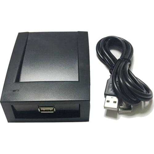 125Khz RFID 13.56MHz IC Card Reader Dual Frequency Writer 2in1 Desktop USB Reader Writer for Access Control
