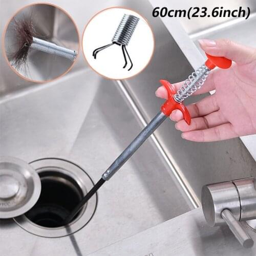 23.6inch Spring Grip Narrow Bend Curve Grabber 60cm 4 Claws Long Reach Flexible Pick Up Tool For Picking Up Nuts And Bolts Tool