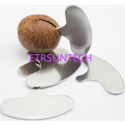 3000pcs/lot Portable Nut Cracker Sheller Walnuts MACADAMIA NUTS Metal Key Opener New Nut Device Kitchen Tool
