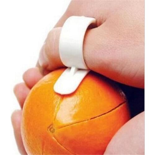 2pcs/lot Cooking Tools Parer Finger Type Open orange peeler machine Orange Device tools Creative kitchen accessories