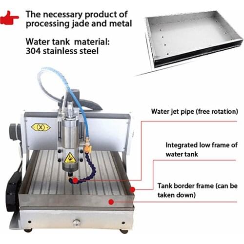 CNC 3040 3Axis Milling Engraving Machine 800W CNC 3040Z USB mach3 wood Router Ball Screw USB Drilling Engraving Machine