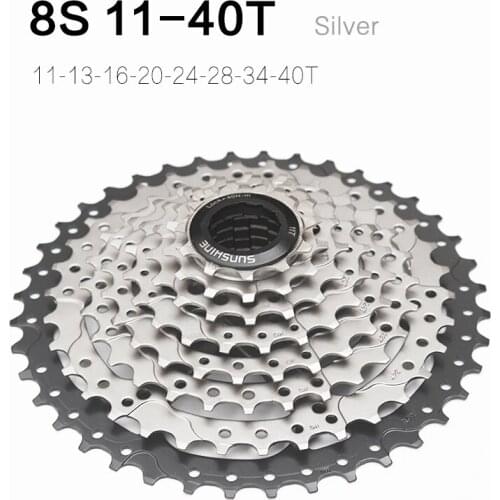 Bike Freewheel MTB Mountain Bike Freewheel 8 Speed 11-40T Bicycle cassette Climbing Freewheel bike parts