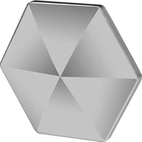 Pocket Desk Fidget Toys Hexagonal Desktop Finger Spinning Toy For Children Adults Anxiety Relief W50