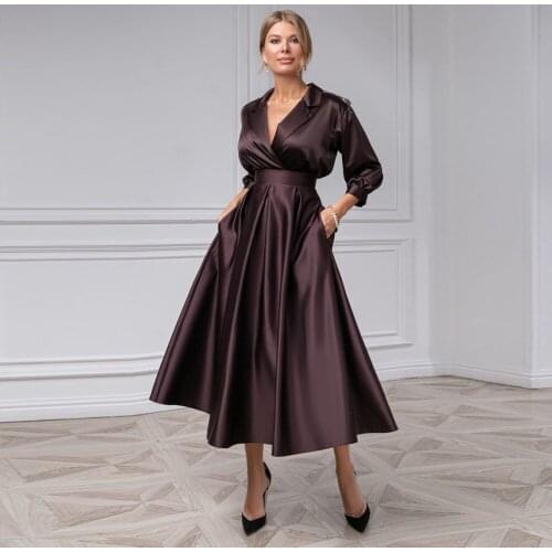 Laxsesu Women's Evening Dresses Below The Knee