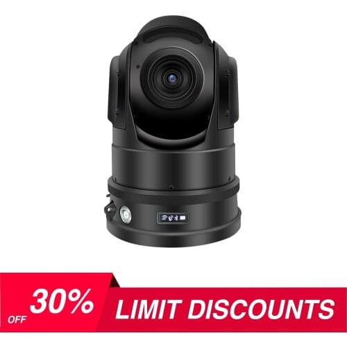 Linovision 4G LTE Portable Outdoor Network PTZ Camera with Built-in Battery