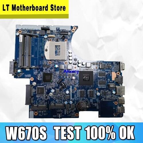 Laptop moterboard fit for Clevo W670SZ W670SJ Motherboard 6-77-W670SJ00-D02 D01