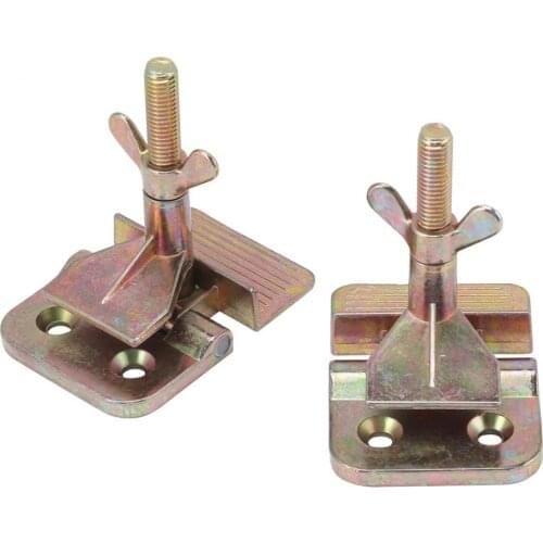 2pcs/set Metal Butterfly Hinge Clamp Frame Hinge Clamp Silk Screen Printing Accessories Hardware