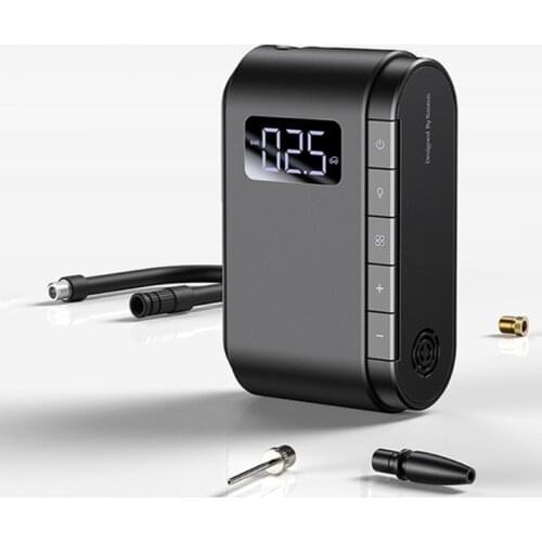 Car Tire Inflator Air Compressor Motorcycle Bicycle Tire Inflator Digital Portable Electric Car Compressor Pump